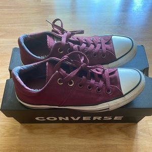 Maroon Converse